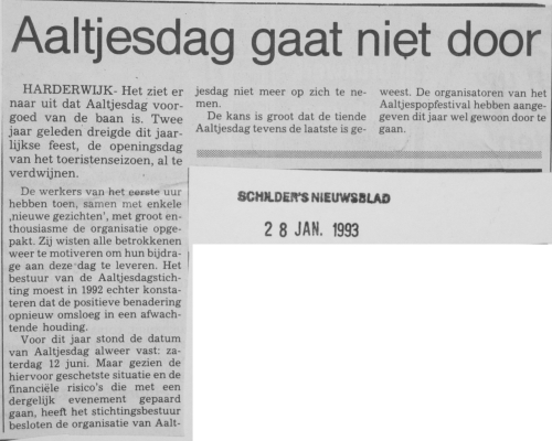 Schilder's Nieuwsblad - 28 januari 1993