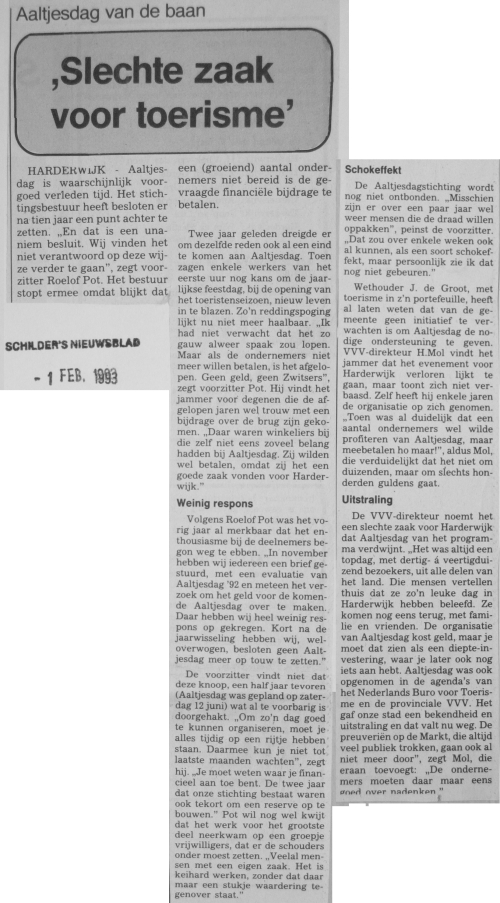 Schilder's Nieuwsblad - 1 februari 1993