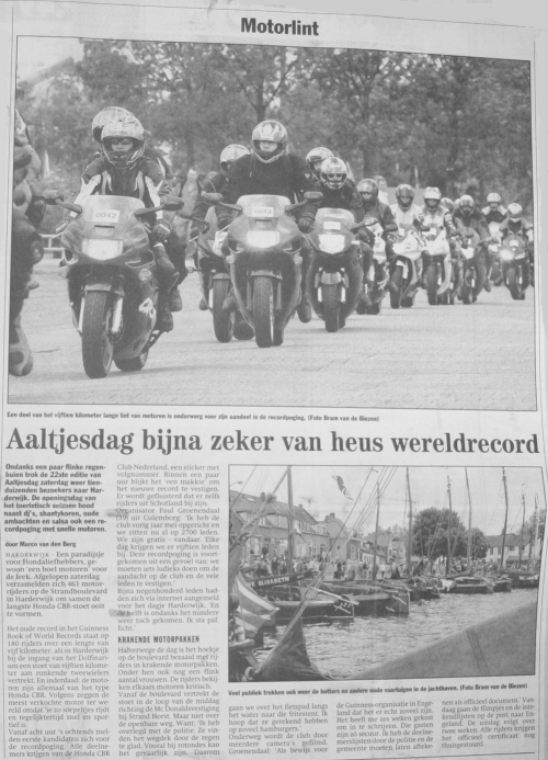 Veluws Dagblad - 14 juni 2004 Veluws Dagblad - 14 juni 2004